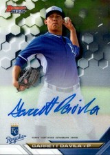 2016 Bowman's Best Best of '16 Autographs #B16GD Garrett Davila Auto - NM-MT