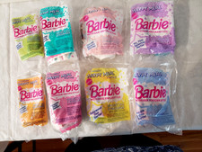 1992 McDonald's Happy Meal Barbie w/Hair You Can Style - Set of 8 - New/Sealed