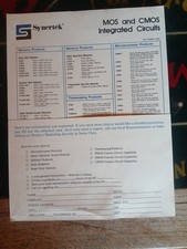 Vintage Synertek Brochure 1978