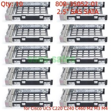 10PCS 800-35052-01 2.5" Drive Tray Caddy for Cisco UCS C220 C240 C460 M2 M3 M4