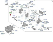 Hyundai ioniq 5 NE Temperature Actionneur Motor 97159gi020 Nouveau authentique