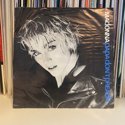 Madonna - Papa Don't Preach (7'') (Very Good Plus (VG+)) - 4090260307