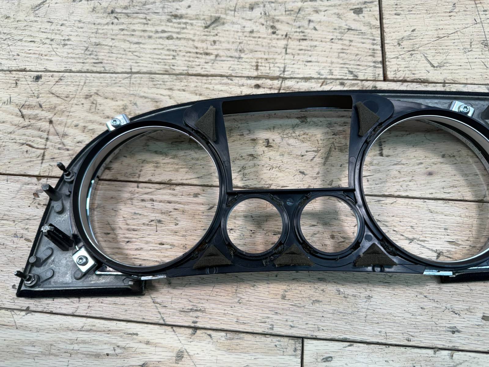 2013 Bentley Continental GT Left Dashboard Cluster Dash Trim Bezel Wood OEM