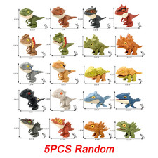 20-1PCS Finger Dinosaur Tricky Tyrannosaurus Finger-Biting Dinosaurs Movable Joi