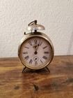 Junghans Glockenwecker Mechanisch Handaufzug Vintage Uhr antik um 1910 römische