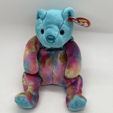 Ty Beanie Baby - DECEMBER the Birthday Bear 7.5" L Plush Stuffed Toy, With Tags