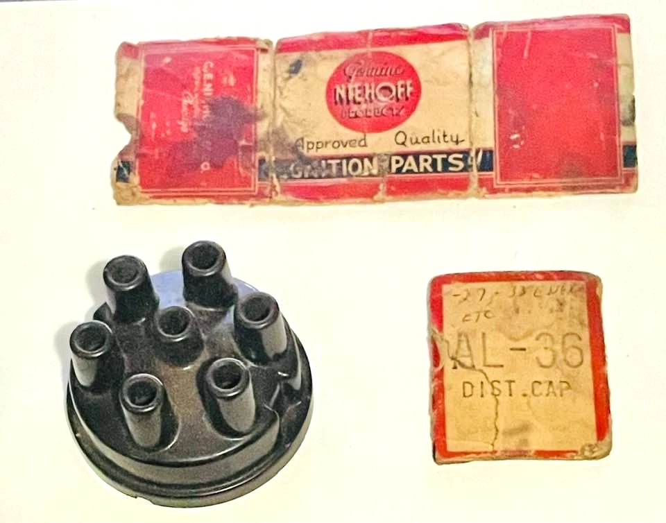 1927 1928 1929 1930 1931 y 1932 1933 Essex y Terraplane Distribuidor Tapa Nuevo de Lote Antiguo Foto 3 de 4