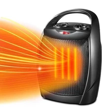 Kismile 1500W Ceramic Space Heater Portable Electric Heater NEW SEALED