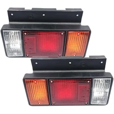FIT ISUZU ELF NPR NKR NHR NLR TRUCK REAR TAIL LIGHT LAMP UNIVERSAL 24V W/SOCKET