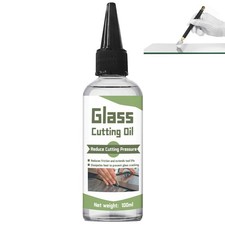 100ml Glass Cutting Oil Suitable for All Glass Cutting Tools, Excellent Lubri...
