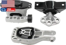 Engine Motor and Transmission Mount Bracket kit for Chevrolet Sonic 2012-2020