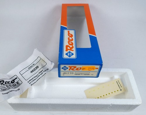 ROCO 46239 LEERKARTON Selbstentladewagen Güterwagen Spur H0 OVP Leerverpackung . | Zustand: Gebraucht