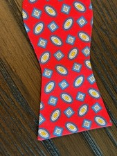 NEW Daniel Cremieux Men's Self Tie Patterned Bow Tie Ret. 39.50 NWT