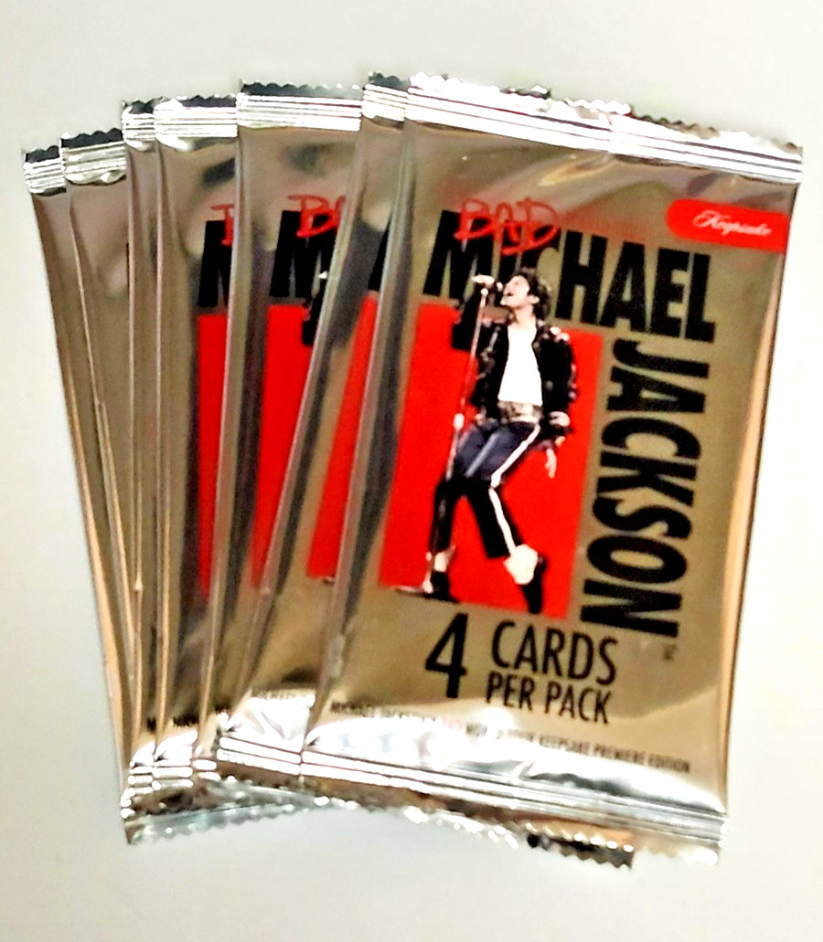 Michael Jackson BAD World Tour Keepsake Cards Hobby Packs Single SEALED Pack!