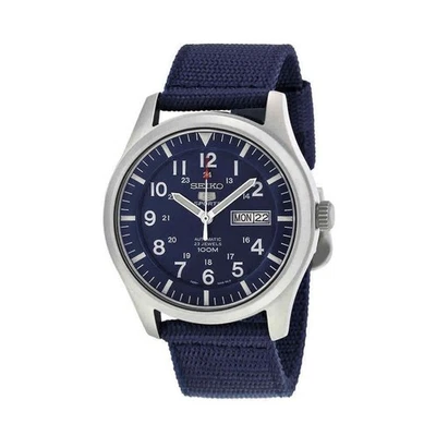 Seiko 5 Sports Automatisch Blau Zifferblatt Edelstahl 100M SNZG11K1 Herrenuhr - Bild 1 von 4