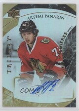 2015-16 Trilogy Rookie Premieres /499 Level 2 Autograph Artemi Panarin Auto 0c3