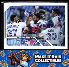 Toronto Blue Jays 2023 Topps Series One #84 Toronto Blue Jays Baseball