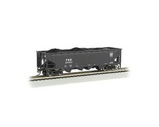 Bachmann 17603 HO Scale 40' Quad Hopper Silver Ser Pennsylvania