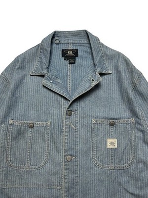 Vintage RRL Double RL Ralph Lauren Denim Herringbone Workwear