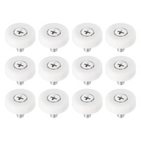 12Er-Pack 22Mm Schubladenrollen Kunststoff Schubladenriemenscheibe Lager
