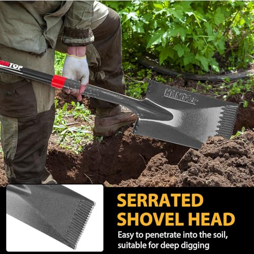 Spade Shovel Garden Spade Flat Shovel Digging Shovel Trenching Spade Shovel - Picture 6 of 7