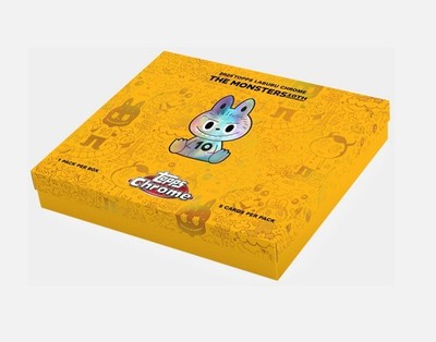 その他 Topps The Monsters Series Chrome 2BOX Topps X THE MONSTERS LABUBU Chrome Series Trading Cards Sealed Box