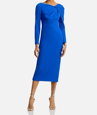 safiyaa blue dress Safiyaa - Ginevra Soft Sky Long Dress FR44 - US12
