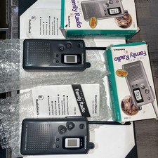 2 RadioShack 2-Way Family Radio Set Model 14 channel new open box tested