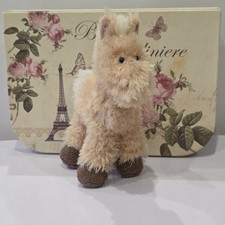 Jellycat pony, horse small  Soft toy  8" Caffuffle pony small retired