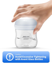 Replacement Baby Bottle Nipple Ring Collars for Philips Avent Natural Glass...