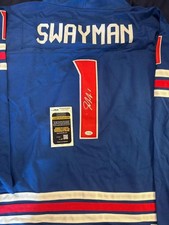 JEREMY SWAYMAN  Signed Team USA 2026 Olympics Jersey BOSTON BRUINS JSA COA