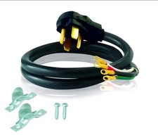 Everbilt 4 ft. 30 Amp Dryer Cord 4-Prong 98280 NEW