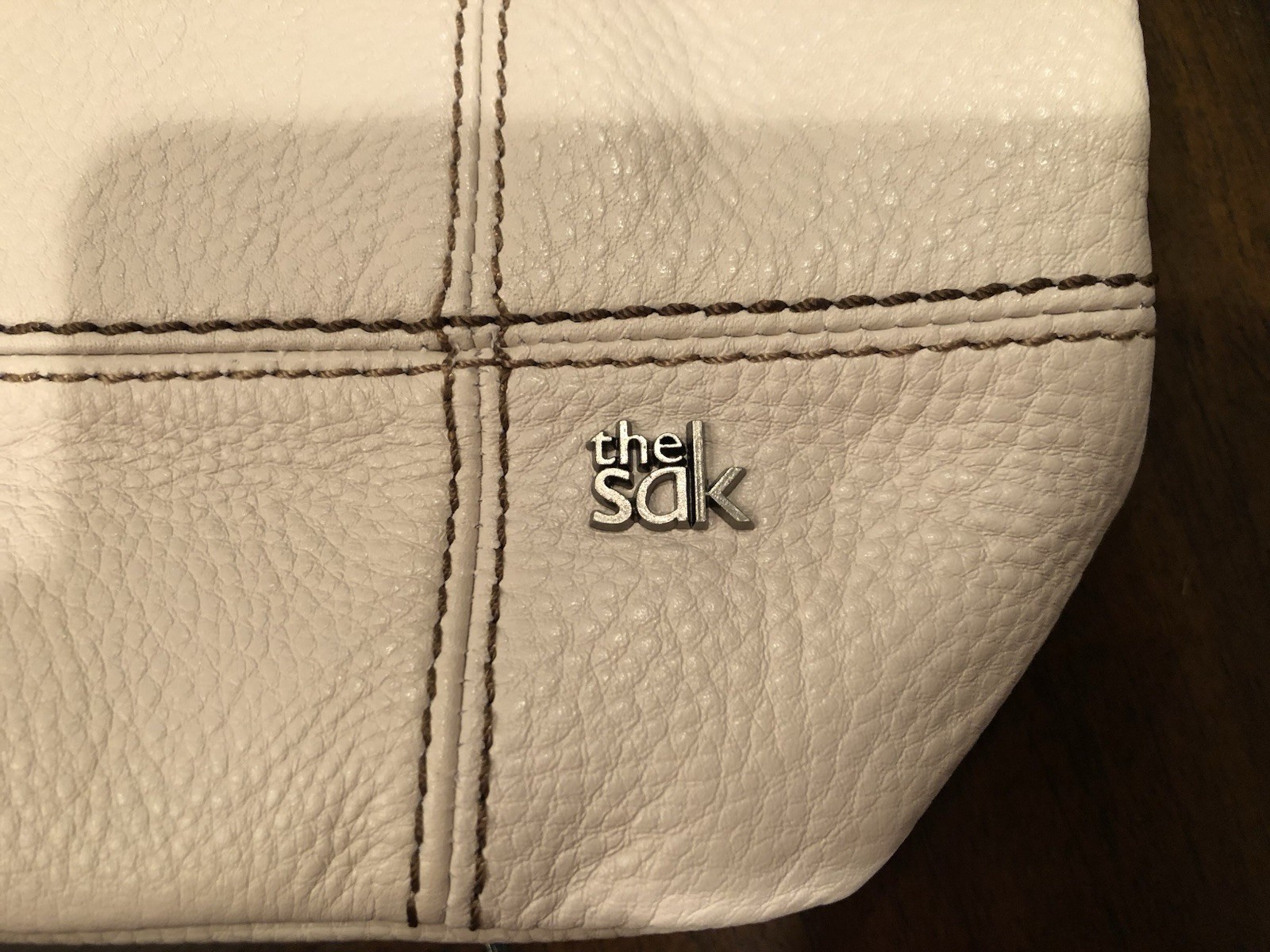 The Sak NWT Shoulder Bag Stone Leather DeYoung Hobo Purse Retails $149