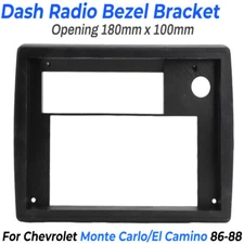 For 1986-1988 Chevy Monte Carlo / El Camino Double Din Dash Radio Bezel Bracket