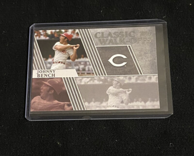 2012 Topps Classic Walk-Offs #CW3 Johnny Bench Reds HOF