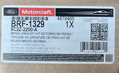 Disc Brake Pad Set-Standard Premium Disc Brake Pad Rear Motorcraft BRF-1329