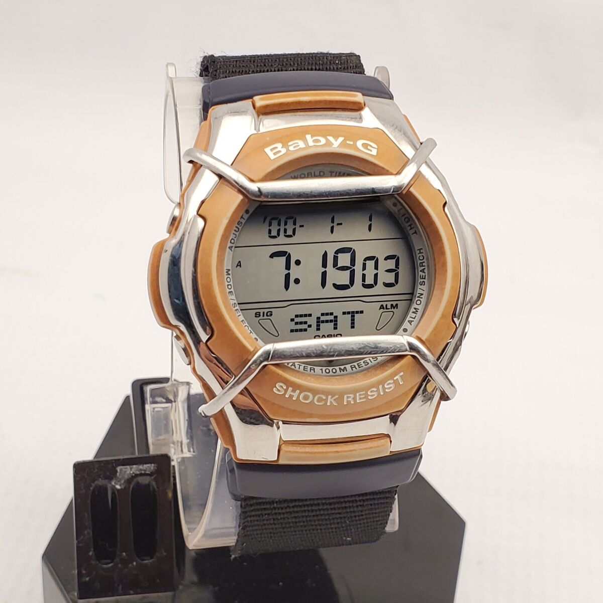 CASIO BABY-G (G-ms) MSG-135 DIGITAL QUARTZ WATCH WORLD TIME CASIO BABY-G (G-ms) MSG-135 DIGITAL QUARTZ WATCH WORLD TIME