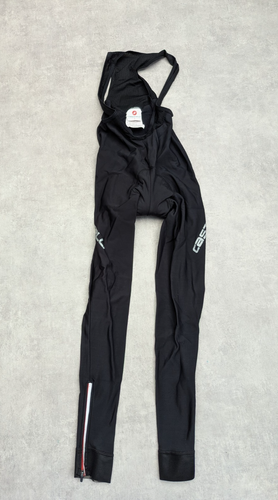 Castelli Trägerhose Herren Medium schwarz Radfahren Bike Outdoor gepolstert Nanoflex M