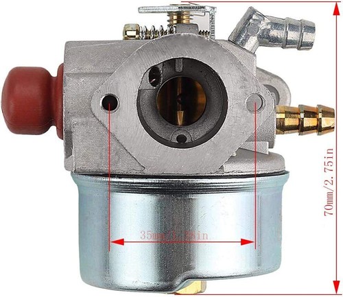 NEW TECUMSEH CARBURETOR FITS 640017B 640117 OHH45 OHH50 H GCA68 - Picture 4 of 6