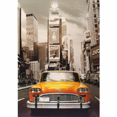 Time Square im Taxi Puzzle 500 Teile