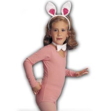 Child Bunny animal kit ears, tail, bow tie Accessories Costume Halloween Easter