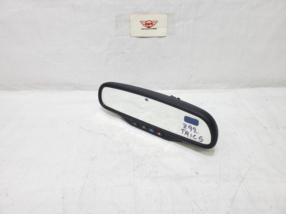 Espejo retrovisor interior GMC Acadia 2007-2008 atenuación automática OEM 15787972 Foto 4 de 4