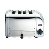 Dualit 4 Bun Toaster White 220x360x210mm 4 Slice Aluminium Kitchen Warmer 43022 Dualit 4 Bun Toaster White 220x360x210mm 4 Slice Aluminium Kitchen Warmer 43022