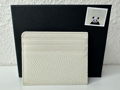 エヴァンゲリオン　韓国　レザー　カードウォレット ホワイト　Y691 エヴァンゲリオン 韓国 レザー カードウォレット ホワイト Y691