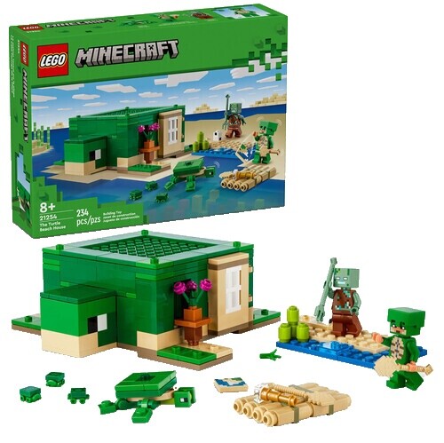 LEGO Minecraft The Turtle Beach Polybag 30432 | eBay