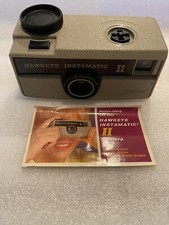 VINTAGE KODAK HAWKEYE INSTAMATIC II CAMERA Made in USA Uses 126 Film
