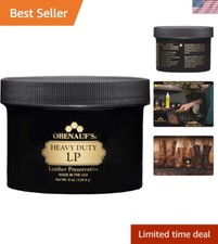 Heavy Duty 8oz Beeswax Leather Conditioner - Restore  Preserve Leather Goods