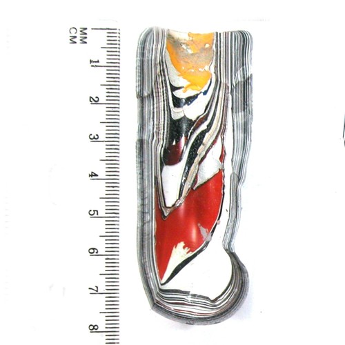DVH Ford F150 Fordite Specimen Polished Face Rough KC Assembly (5718) - Bild 3 von 4
