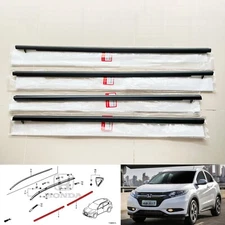 16-22 Genuine Honda HR-V Vezel XR-V RU1 Black door belt weatherstrip rubber seal