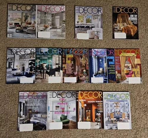 RARE HOUSE BEAUTIFUL Magazine 2015 2014 SET ART LUXURY DECOR - Picture 6 of 13